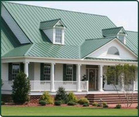 With a brown roof, ideas for traditional body colors are olive, dark green and russet or the lighter bungalow colors of the 1920s such as yellow, orange and sage green. How to Choose the Color of Metal Roofing | Dengarden