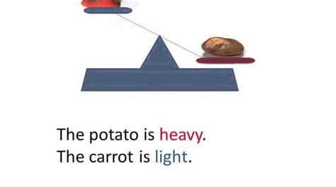 Short Video To Help Students To Understand Heavy And Light Heavy And
