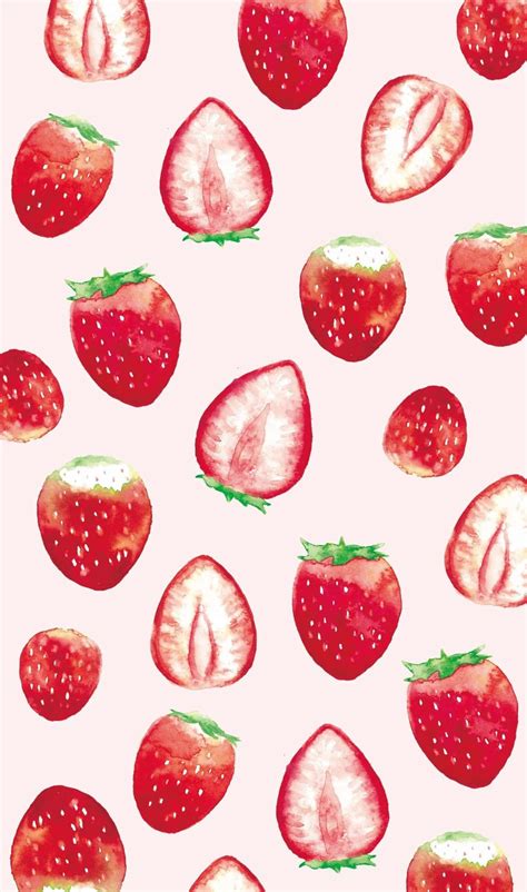 Share More Than 86 Strawberry Wallpaper Cute Vn