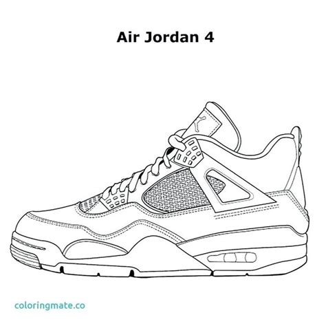 Air Jordan 8 Coloring Pages