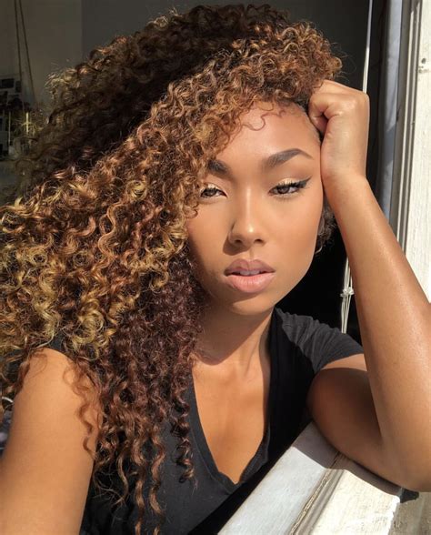 Pinterest Curlylicious Colored Curly Hair Long Curly Hair Curly Hair Styles Natural Hair