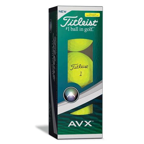 New Titleist Prior Generation Avx Yellow Yellow 1 Dozen Golf Balls At