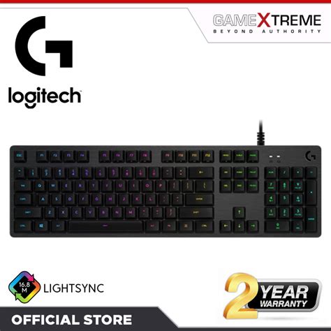 Logitech G512 Carbon Rgb Mechanical Gaming Keyboard Gx Brown Tactile