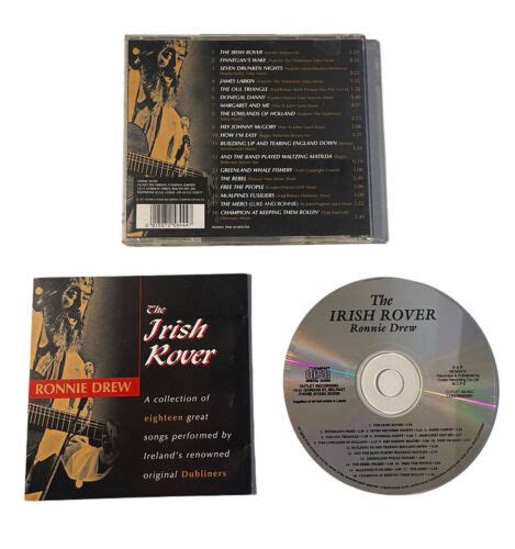 ronnie drew the irish rover rare cd the dubliners irish folk music cd ronnie 001 5015872584447