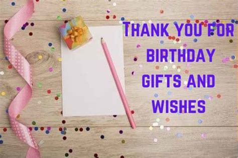 27 Thank You For Birthday Ts And Wishes Examples Tons Of Thanks