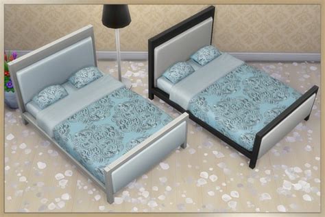 Blackys Sims 4 Zoo Cuddle Bed Fiona By Cappu • Sims 4 Downloads