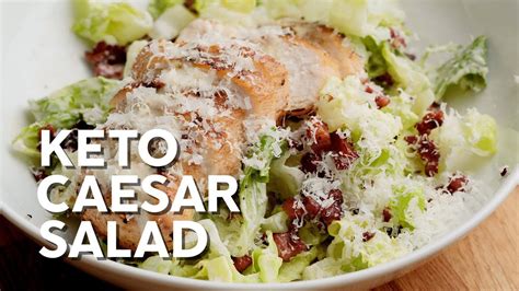 1 Min Recipe • Keto Caesar Salad Youtube