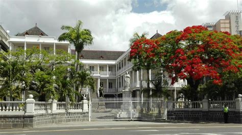 House Of Parliament Port Louis Mauritius December 2017 Mauritius
