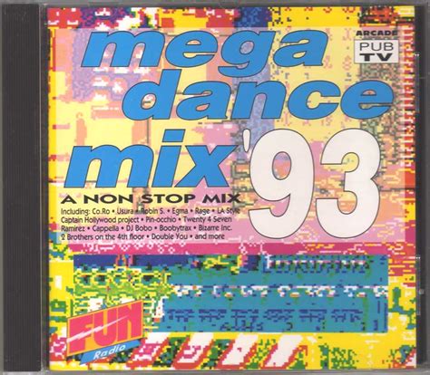 Compilation Mega Dance Mix 93 A Non Stop Mix Cd Eurodance 90