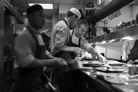 Chef Patron Andrew Mcleish At Chapter One Restaurant Kent