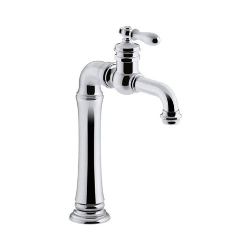 And sweep spray for cleaning. KOHLER Artifacts Polished Chrome 1-Handle Deck Mount High ...