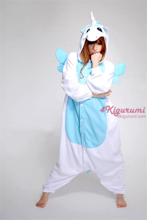 Blue Unicorn Kigurumi Onesie