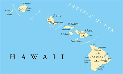 Big Island Hawaii Airports Map