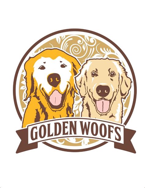 New Golden Woofs Logo Golden Woofs