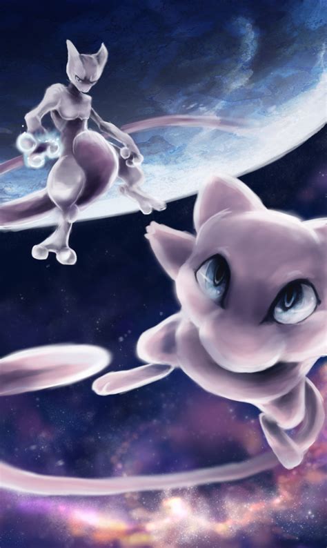 On Deviantart Mew And Mewtwo