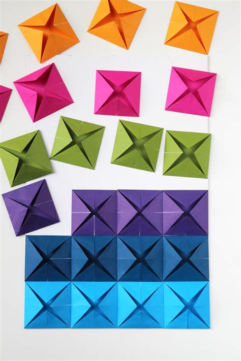 Origami Ideas How To Make Paper Origami Wall