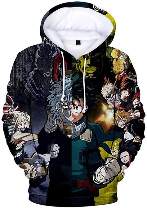 Discount Supplements Fast Free Shipping My Hero Academia Hoodie Anime