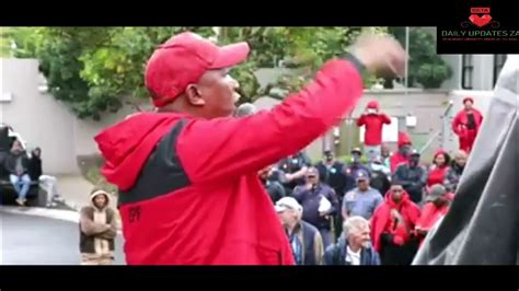 Julius Malema Grill Black Bodyguard Of Ruperts Youtube