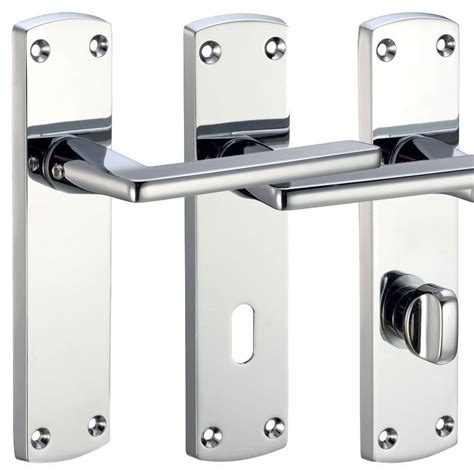 We stock internal door handles & door furniture in a variety of colours, finishes and styles. Details about Leon Internal Door Handle Sets Lever On ...