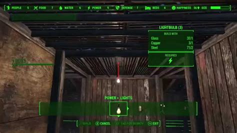 Fallout 4 How To Get Electricity Inside Buildings Easy Youtube