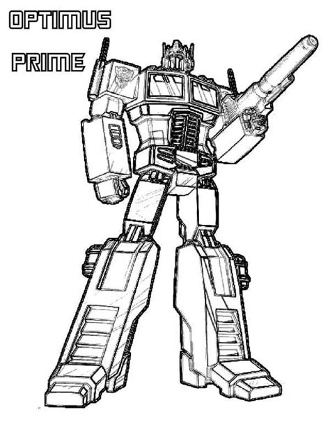 Our fearless leader, optimus prime is good and fair and can lead our team to victory. Optimus Prime Coloring Pages | Transformers coloring pages ...