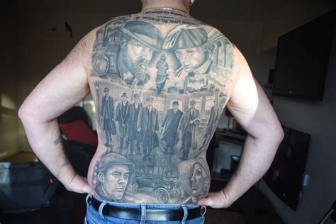 Peaky Blinder Superfan Gets Back Covered In Tattoo Devoted To The Hit Bbc Gangster Show