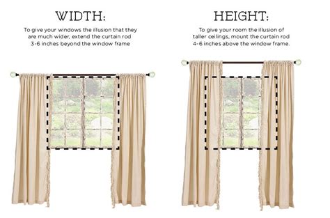 How To Hang Drapes Drapery Panels Illusions And Hang Curtains