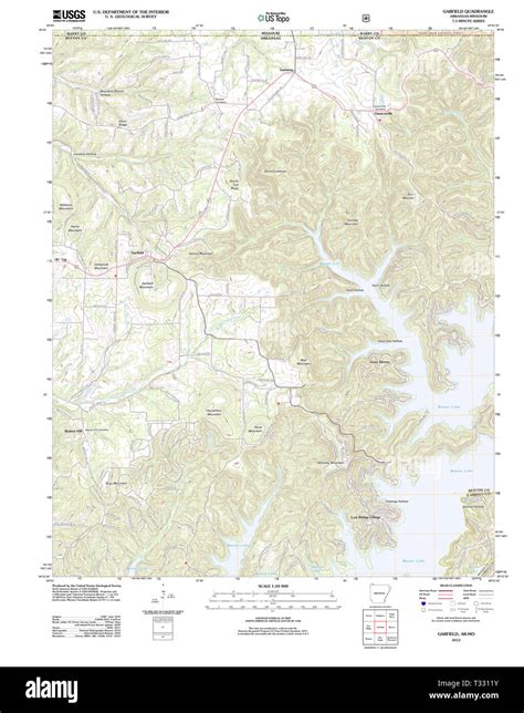 Garfield Map Hi Res Stock Photography And Images Alamy