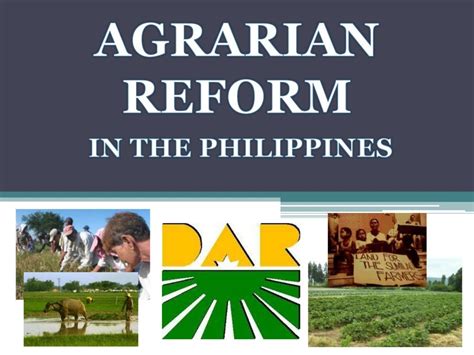 Agrarian Reform In The Philippines