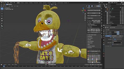 How To Make Fnaf Avatars For Vrchat In Blenderoutdated Youtube