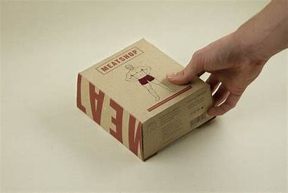 Packaging Meatshop Box Animated Menswear Open Sock