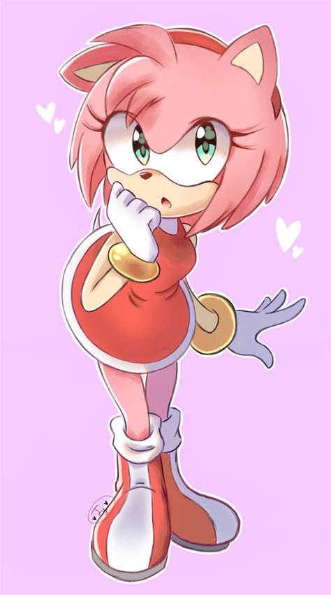 Amy Rose Sonic The Hedgehog Image Zerochan Anime Image Board