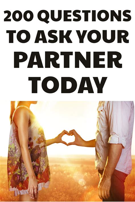 One of the most beautiful, and also one of the most difficult things that you can experience. 200 Fun Questions To Ask Your Spouse - Let The Fun Begin ...