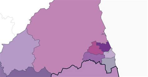 The good news is that the vaccines are working. Map shows what proportion of North East's Covid cases are ...