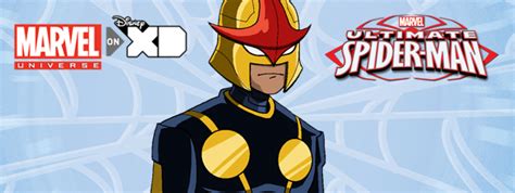 First Look At The New Nova In The Ultimate Spiderman Cartoon