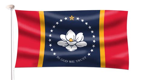 New Mississippi Flag Hampshire Flag Company