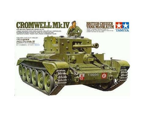 Tamiya 135 Cromwell Mkiv Cruiser Tank Model Kit Tam35221 Amain