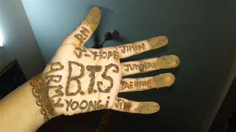 Pin By Mochy On Bangtan Boys Hand Henna Henna Hand Tattoo Hand Tattoos