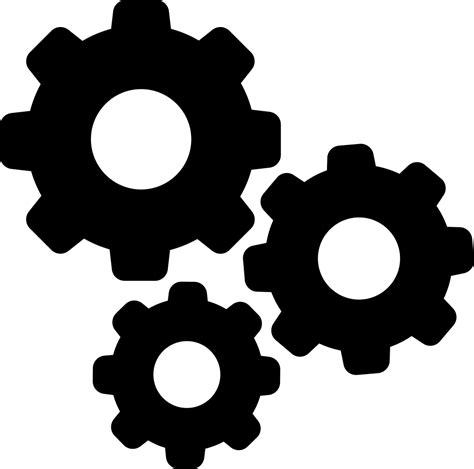 Gears Png File Settings Logo Png Clip Art Library
