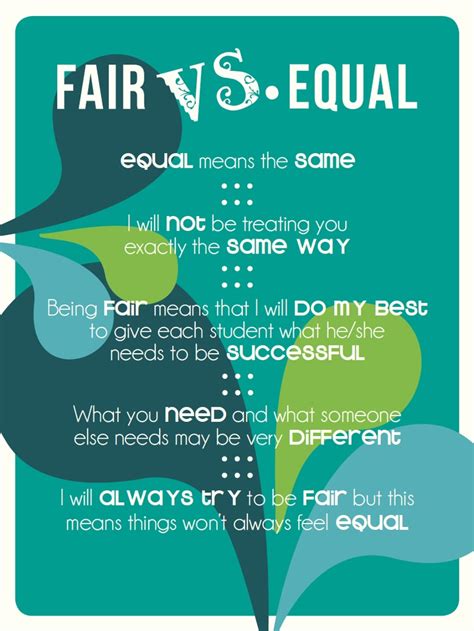 Equal And Fair Quotes Quotesgram