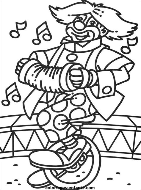 Coloriage De Cirque À Imprimer - Lettre Examples