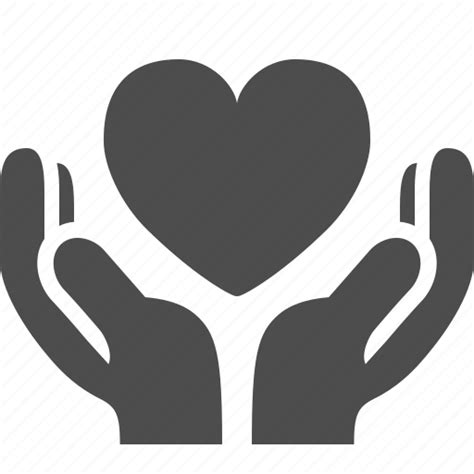 Give Hand Hands Heart In Love Love Share Icon