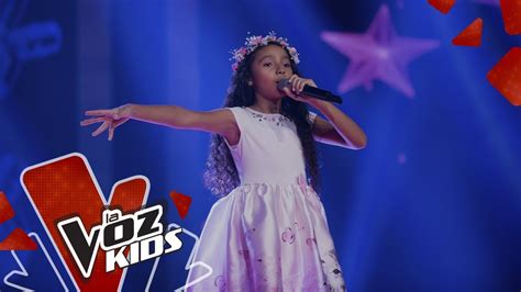 Ana Sofía Canta Un Mundo Ideal En Los Rescates La Voz Kids Colombia