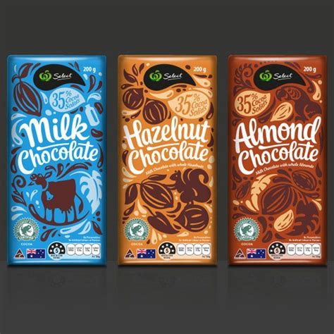 Chocolate Packaging Design Graphic Design Packaging Chocolate Packaging