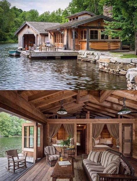 Lake Cabins Cabins And Cottages Small Cabins Lakefront Living