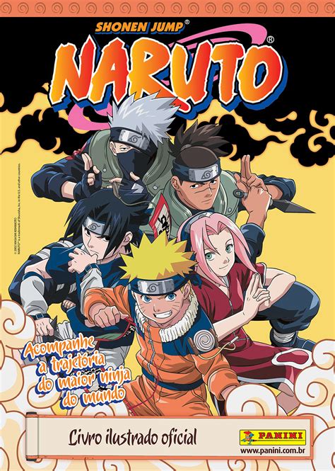 Editora Panini Lança álbum Oficial Naruto Clássico Para Os Fãs Do Anime