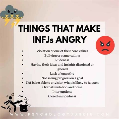 When INFJs Get Angry A Look At INFJ Rage Infj Personality Facts Infj Psychology Infj Traits