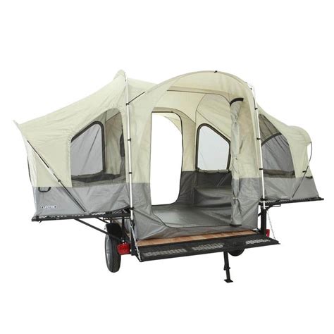 Lifetime Deluxe Tent Trailer Kit 1265 In X 79 In With Spare Tire And