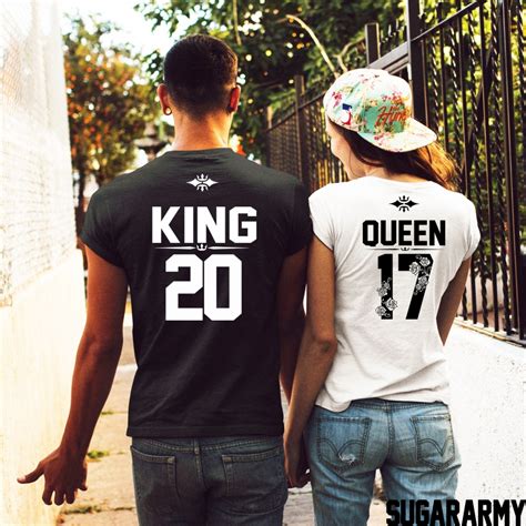We did not find results for: KING and QUEEN t-shirts | CUSTOM NUMBER | SugarARMY ...