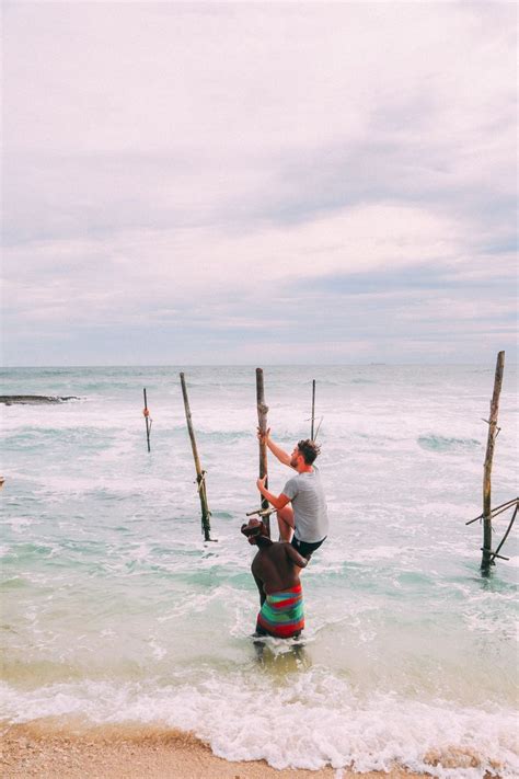 The Ancient Tradition Of Stilt Fishing In Galle Sri Lanka Hand